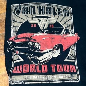 VAN HALEN 2015 World Tour shirt